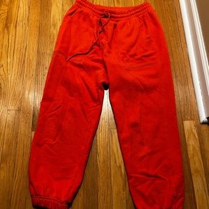 Orange sweats